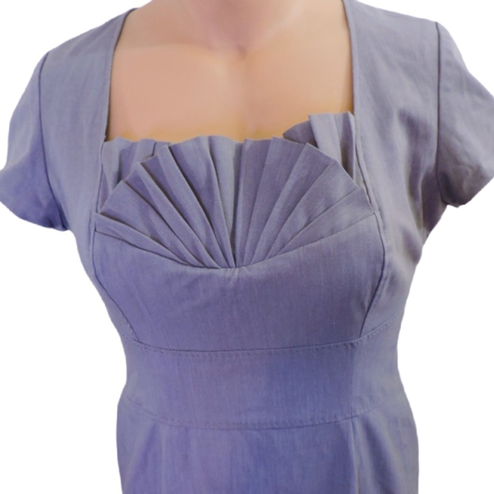 Venus gray office casual midi dress size 12 large